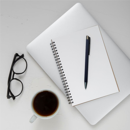 Ручка металева кулькова Bergamo Limpopo (темно-синій)