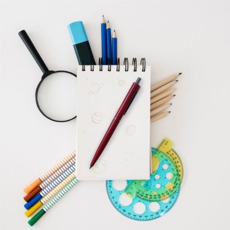 Ручка пластикова кулькова Bergamo Zambezi (червоний)