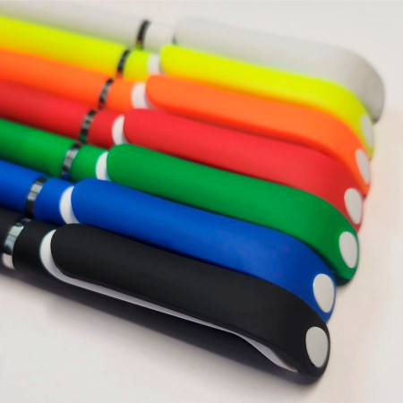 Ручка пластикова кулькова Bergamo Isa (червоний)