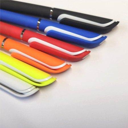 Ручка пластикова кулькова Bergamo Isa (помаранчевий)