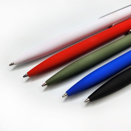 Ручка пластикова кулькова Bergamo Brasos (темно-зелений)