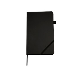 Блокнот в клітинку А5 Berganote Hard, тверда обкладинка (чорний)