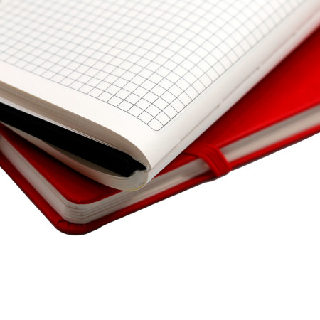 Блокнот в клітинку А5 Berganote Hard, тверда обкладинка (чорний) Блокнот в клітинку А5 Berganote Hard, тверда обкладинка (чорний)