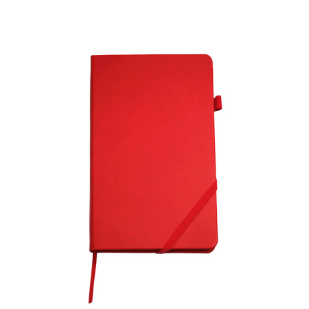 Блокнот в клітинку А5 Berganote Hard, тверда обкладинка (червоний) Блокнот в клітинку А5 Berganote Hard, тверда обкладинка (червоний)