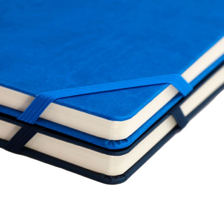 Блокнот в клітинку А5 Berganote Hard, тверда обкладинка (синій) Блокнот в клітинку А5 Berganote Hard, тверда обкладинка (синій)