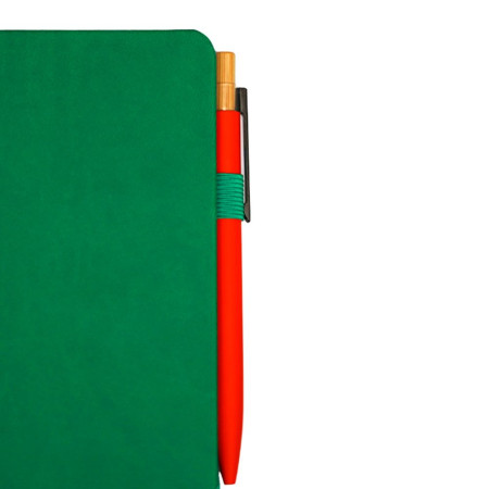 Блокнот в клітинку А5 Berganote Hard, тверда обкладинка (зелений) Блокнот в клітинку А5 Berganote Hard, тверда обкладинка (зелений)