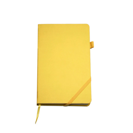 Блокнот в клітинку А5 Berganote Hard, тверда обкладинка (жовтий)