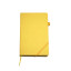 Блокнот в клітинку А5 Berganote Hard, тверда обкладинка (жовтий)