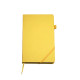 Блокнот в клітинку А5 Berganote Hard, тверда обкладинка (жовтий)