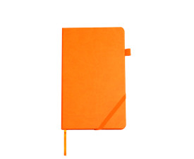 Блокнот в клітинку А5 Berganote Hard, тверда обкладинка (помаранчевий)