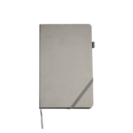 Блокнот в клітинку А5 Berganote Hard, тверда обкладинка (сірий) Блокнот в клітинку А5 Berganote Hard, тверда обкладинка (сірий)