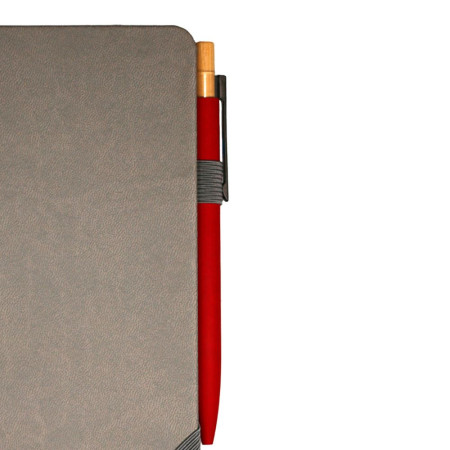 Блокнот в клітинку А5 Berganote Hard, тверда обкладинка (сірий) Блокнот в клітинку А5 Berganote Hard, тверда обкладинка (сірий)