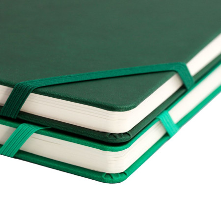 Блокнот в клітинку А5 Berganote Hard, тверда обкладинка (темно-зелений) Блокнот в клітинку А5 Berganote Hard, тверда обкладинка (темно-зелений)