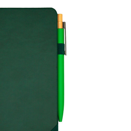 Блокнот в клітинку А5 Berganote Hard, тверда обкладинка (темно-зелений) Блокнот в клітинку А5 Berganote Hard, тверда обкладинка (темно-зелений)