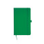 Блокнот в клітинку А5 Berganote Soft, тверда обкладинка (зелений)