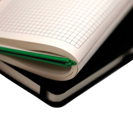 Блокнот в клітинку А5 Berganote Soft, тверда обкладинка (зелений) Блокнот в клітинку А5 Berganote Soft, тверда обкладинка (зелений)