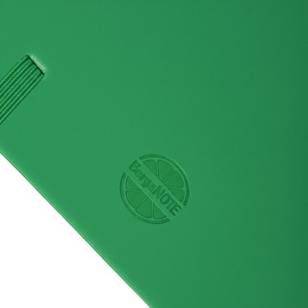 Блокнот в клітинку А5 Berganote Soft, тверда обкладинка (зелений) Блокнот в клітинку А5 Berganote Soft, тверда обкладинка (зелений)