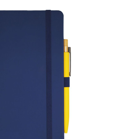 Блокнот в клітинку А5 Berganote Soft, тверда обкладинка (темно-синій) Блокнот в клітинку А5 Berganote Soft, тверда обкладинка (темно-синій)