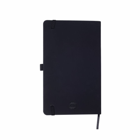 Блокнот в клітинку А5 Berganote Soft, тверда обкладинка (чорний)