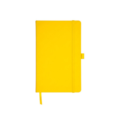 Блокнот в клітинку А5 Berganote Soft, тверда обкладинка (жовтий)