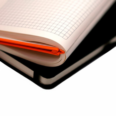 Блокнот в клітинку А5 Berganote Soft, тверда обкладинка (помаранчевий) Блокнот в клітинку А5 Berganote Soft, тверда обкладинка (помаранчевий)