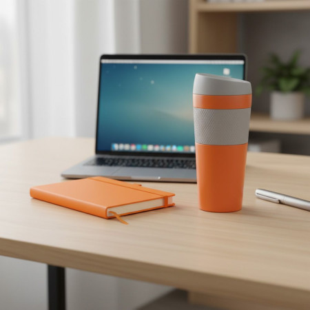 Блокнот в клітинку А5 Berganote Soft, тверда обкладинка (помаранчевий) Блокнот в клітинку А5 Berganote Soft, тверда обкладинка (помаранчевий)