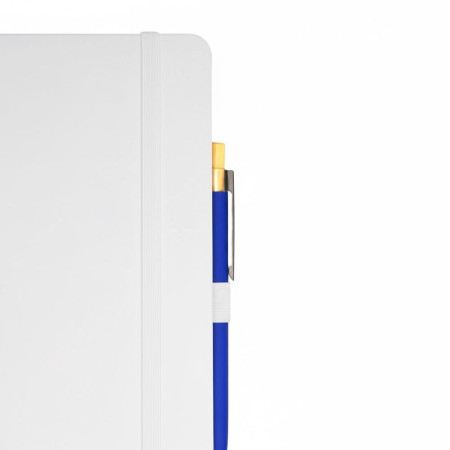 Блокнот в клітинку А5 Berganote Soft, тверда обкладинка (білий)