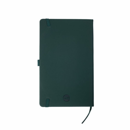 Блокнот в клітинку А5 Berganote Soft, тверда обкладинка (темно-зелений)
