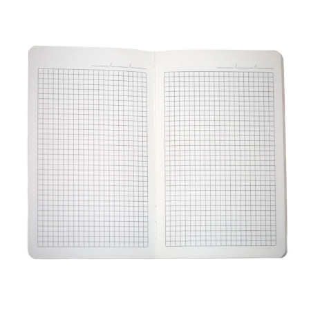 Блокнот в клітинку А5 Berganote Soft, тверда обкладинка (темно-зелений)