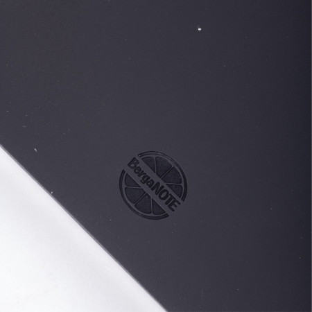 Блокнот в лінію А5 Berganote Flexible, м'яка обкладинка (чорний) Блокнот в лінію А5 Berganote Flexible, м'яка обкладинка (чорний)