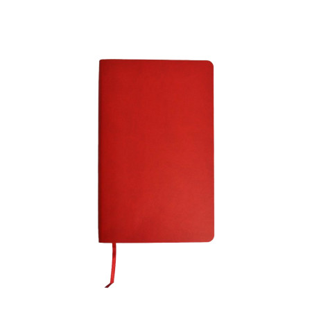 Блокнот в лінію А5 Berganote Flexible, м'яка обкладинка (червоний) Блокнот в лінію А5 Berganote Flexible, м'яка обкладинка (червоний)