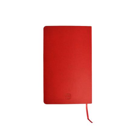 Блокнот в лінію А5 Berganote Flexible, м'яка обкладинка (червоний) Блокнот в лінію А5 Berganote Flexible, м'яка обкладинка (червоний)