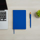 Блокнот в лінію А5 Berganote Flexible, м'яка обкладинка (синій) Блокнот в лінію А5 Berganote Flexible, м'яка обкладинка (синій)