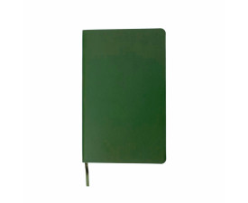 Блокнот в лінію А5 Berganote Flexible, м'яка обкладинка (темно-зелений)