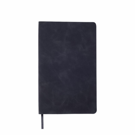 Блокнот в лінію А5 Berganote Delgado, м'яка обкладинка (чорний) Блокнот в лінію А5 Berganote Delgado, м'яка обкладинка (чорний)