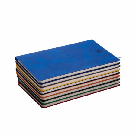 Блокнот в лінію А5 Berganote Delgado, м'яка обкладинка (синій) Блокнот в лінію А5 Berganote Delgado, м'яка обкладинка (синій)