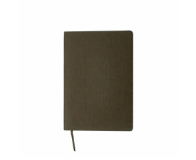 Блокнот в клітинку А5 Berganote Tessil, м'яка обкладинка (коричневий) Блокнот в клітинку А5 Berganote Tessil, м'яка обкладинка (коричневий)