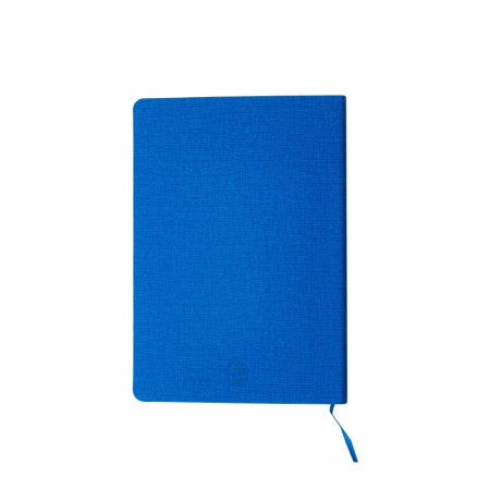 Блокнот в клітинку А5 Berganote Tessil, м'яка обкладинка (синій)