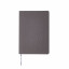 Блокнот в клітинку А5 Berganote Tessil, м'яка обкладинка (сірий)