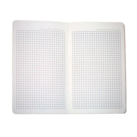 Блокнот в клітинку А5 Berganote Tessil, м'яка обкладинка (сірий) Блокнот в клітинку А5 Berganote Tessil, м'яка обкладинка (сірий)