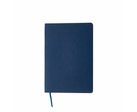 Блокнот в клітинку А5 Berganote Tessil, м'яка обкладинка (темно-синій) Блокнот в клітинку А5 Berganote Tessil, м'яка обкладинка (темно-синій)