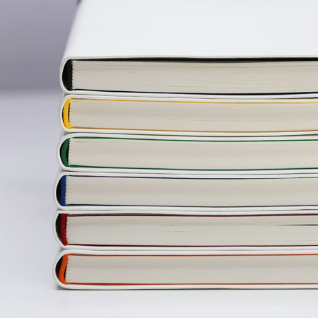 Блокнот в клітинку А5 Berganote Alanis, м'яка обкладинка (білий/зелений) Блокнот в клітинку А5 Berganote Alanis, м'яка обкладинка (білий/зелений)