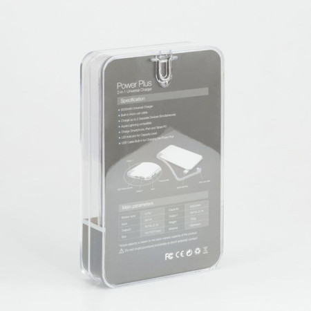 Повербанк 6000 mAh Bergamo Trick, світлодіодний індикатор