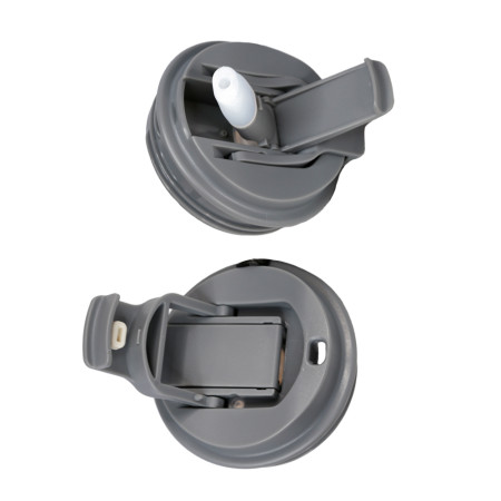 Термокружка 380 мл сталева Line Art Comfy, вакуумна (сірий)