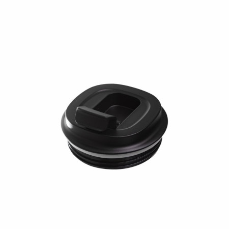 Термокружка 380 мл сталева Line Art Rhodes, вакуумна (чорний)