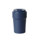 Термокружка 380 мл сталева Line Art Rhodes, вакуумна (темно-синій)