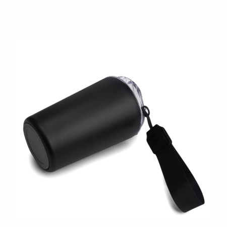 Термокружка 380 мл сталева Line Art Krit, вакуумна (чорний)