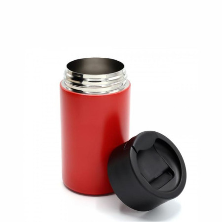 Термокружка 450 мл сталева Line Art Bogota, вакуумна (червоний)