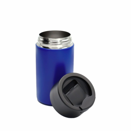 Термокружка 450 мл сталева Line Art Bogota, вакуумна (синій)