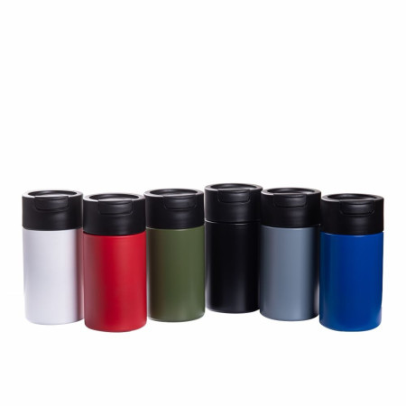 Термокружка 450 мл сталева Line Art Bogota, вакуумна (синій)